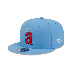 Flash Sale California Angels Sky Blue 9FIFTY Snapback Hat - KTGCaps - Baseball caps for various teams, purchased online at a discount