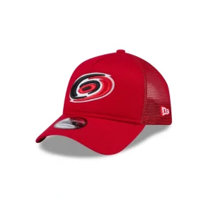 Fashion Carolina Hurricanes 9FORTY AFrame Trucker Hat - KTGCaps - Baseball caps for various teams, purchased online at a discount