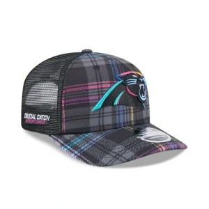 Discount Carolina Panthers 2024 Crucial Catch 9SEVENTY Trucker Hat - KTGCaps - Baseball caps for various teams, purchased online at a discount