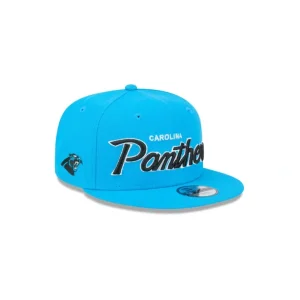 Flash Sale Carolina Panthers Script Kids 9FIFTY Snapback Hat - KTGCaps - Baseball caps for various teams, purchased online at a discount