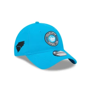Fashion Charlotte FC 2024 Jersey Hook 9TWENTY Adjustable Hat - KTGCaps - Baseball caps for various teams, purchased online at a discount