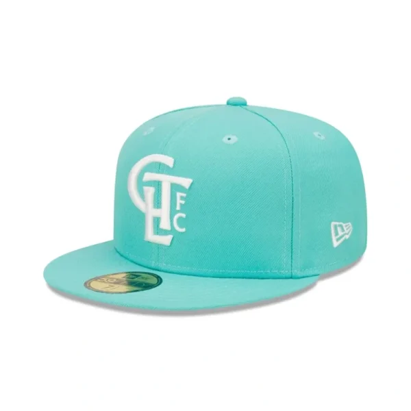 Discount Charlotte FC Mint 59FIFTY Fitted Hat - KTGCaps - Baseball caps for various teams, purchased online at a discount