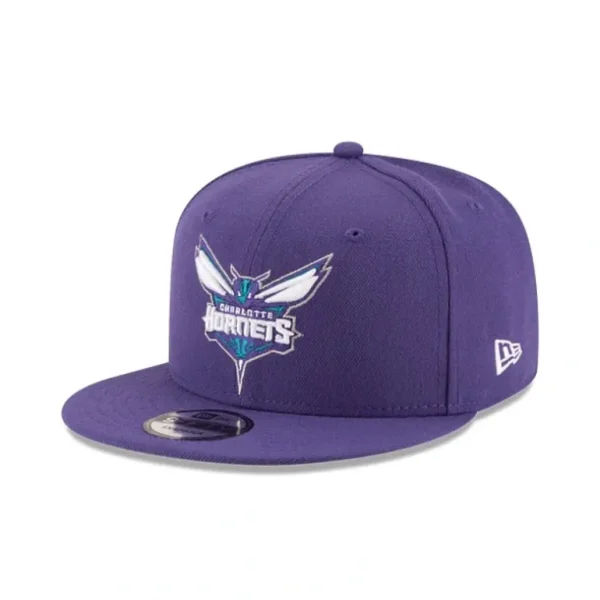 Fashion Charlotte Hornets Basic 9FIFTY Snapback Hat - KTGCaps - Baseball caps for various teams, purchased online at a discount