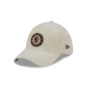 Hot Chelsea FC Stone Corduroy 39THIRTY Stretch Fit Hat - KTGCaps - Baseball caps for various teams, purchased online at a discount