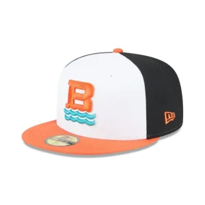 Hot Chesapeake Baysox Home 59FIFTY Fitted Hat - KTGCaps - Baseball caps for various teams, purchased online at a discount