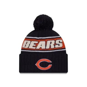 Fashion Chicago Bears 2024 Cold Weather Kids Pom Knit Hat - KTGCaps - Baseball caps for various teams, purchased online at a discount