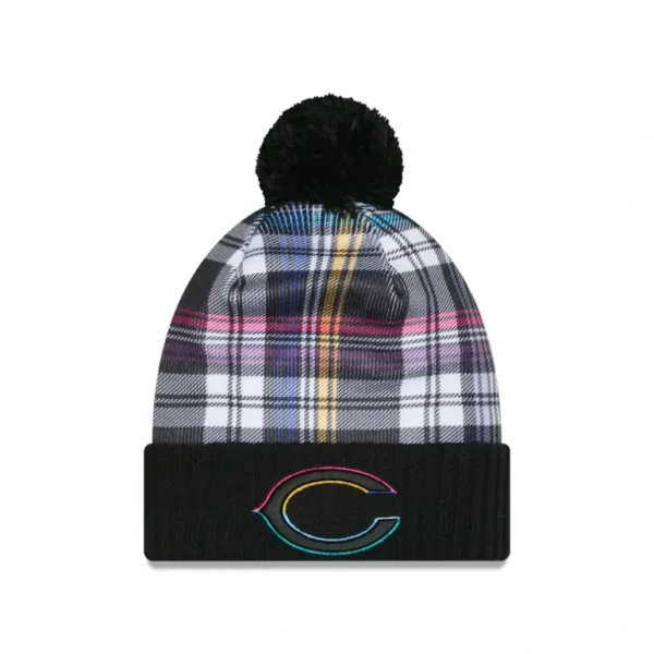 New Chicago Bears 2024 Crucial Catch Sport Pom Knit Hat - KTGCaps - Baseball caps for various teams, purchased online at a discount