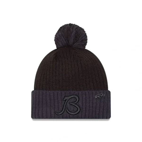 Flash Sale Chicago Bears 2024 Inspire Change Pom Knit Hat - KTGCaps - Baseball caps for various teams, purchased online at a discount