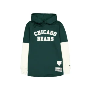 Fashion Chicago Bears Dark Green Logo Select Hooded TShirt - KTGCaps - Baseball caps for various teams, purchased online at a discount