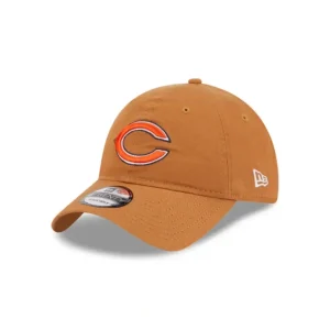 Fashion Chicago Bears Light Bronze 9TWENTY Adjustable Hat - KTGCaps - Baseball caps for various teams, purchased online at a discount