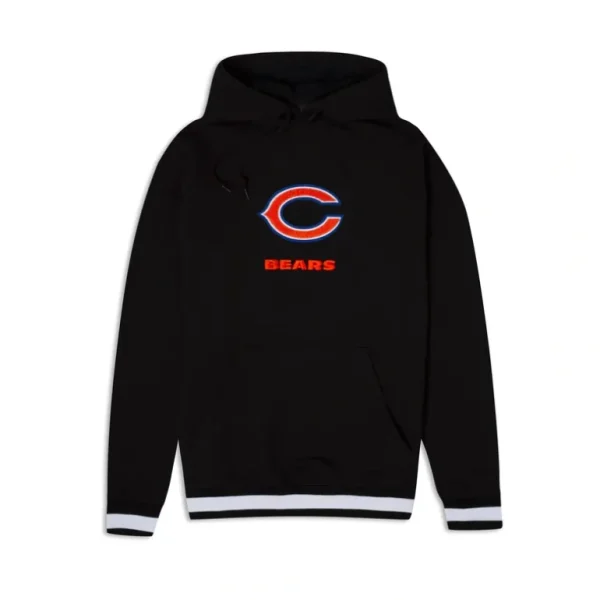 Hot Chicago Bears Logo Select Black Hoodie - KTGCaps - Baseball caps for various teams, purchased online at a discount