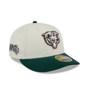 Hot Chicago Bears Mahogany Dust Low Profile 59FIFTY Fitted Hat - KTGCaps - Baseball caps for various teams, purchased online at a discount