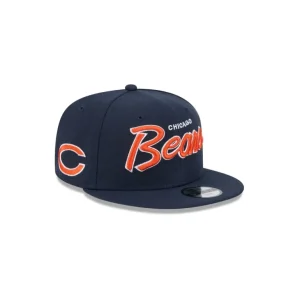 Flash Sale Chicago Bears Script Kids 9FIFTY Snapback Hat - KTGCaps - Baseball caps for various teams, purchased online at a discount