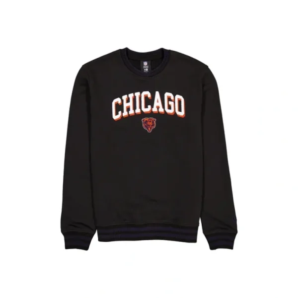 Discount Chicago Bears Sport Night Black Crewneck - KTGCaps - Baseball caps for various teams, purchased online at a discount