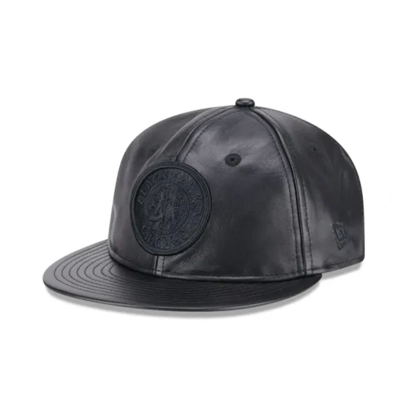 Discount Chicago Blackhawks Genuine Leather Retro Crown 9FIFTY Strapback Hat - KTGCaps - Baseball caps for various teams, purchased online at a discount