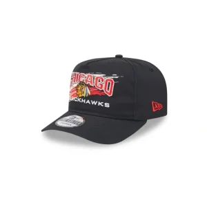 Sale Chicago Blackhawks Throwback Brush Golfer Hat - KTGCaps - Baseball caps for various teams, purchased online at a discount