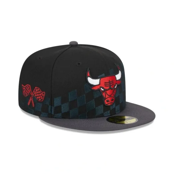 Fashion Chicago Bulls 2024 Rally Drive 59FIFTY Fitted Hat - KTGCaps - Baseball caps for various teams, purchased online at a discount