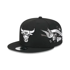Discount Chicago Bulls City Art 9FIFTY Snapback Hat - KTGCaps - Baseball caps for various teams, purchased online at a discount