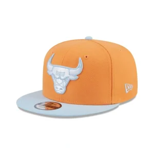 Hot Chicago Bulls Color Pack Orange Glaze 9FIFTY Snapback Hat - KTGCaps - Baseball caps for various teams, purchased online at a discount