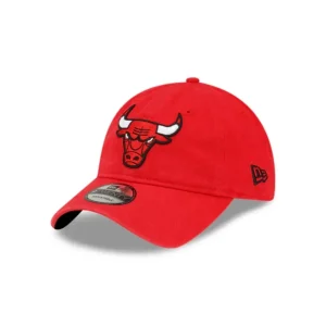 Flash Sale Chicago Bulls Core Classic Red 9TWENTY Adjustable Hat - KTGCaps - Baseball caps for various teams, purchased online at a discount