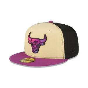 Discount Chicago Bulls TriColor 59FIFTY Fitted Hat - KTGCaps - Baseball caps for various teams, purchased online at a discount