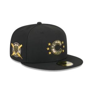 Discount Chicago Cubs Armed Forces Day 2024 59FIFTY Fitted Hat - KTGCaps - Baseball caps for various teams, purchased online at a discount