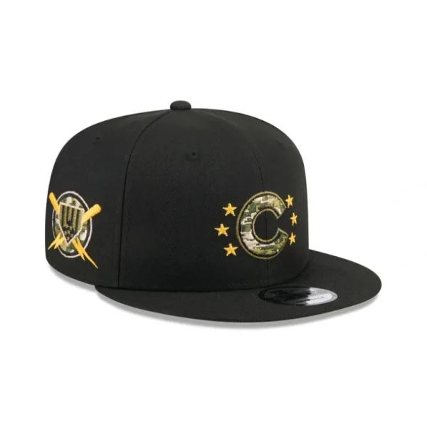 Best Sale Chicago Cubs Armed Forces Day 2024 9FIFTY Snapback Hat - KTGCaps - Baseball caps for various teams, purchased online at a discount
