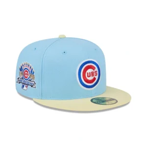 Fashion Chicago Cubs Doscientos Blue 59FIFTY Fitted Hat - KTGCaps - Baseball caps for various teams, purchased online at a discount