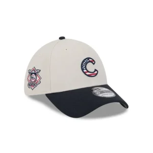 Fashion Chicago Cubs Independence Day 2024 39THIRTY Stretch Fit Hat - KTGCaps - Baseball caps for various teams, purchased online at a discount