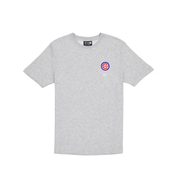 Outlet Chicago Cubs Logo Essentials Gray TShirt - KTGCaps - Baseball caps for various teams, purchased online at a discount