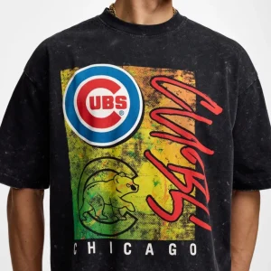 Discount Chicago Cubs Sport Classics Boxy Black TShirt - KTGCaps - Baseball caps for various teams, purchased online at a discount