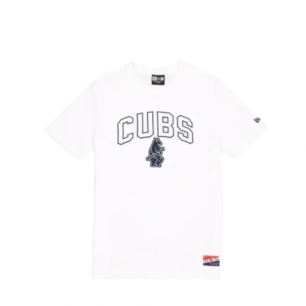 Fashion Chicago Cubs Throwback White TShirt - KTGCaps - Baseball caps for various teams, purchased online at a discount