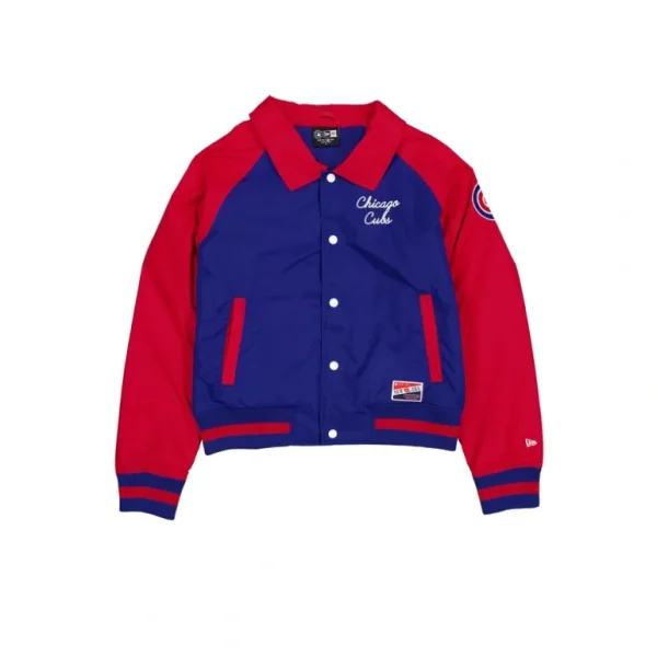Fashion Chicago Cubs Throwback Womens Jacket - KTGCaps - Baseball caps for various teams, purchased online at a discount