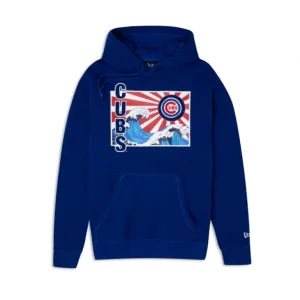 Fashion Chicago Cubs Tonal Wave Hoodie - KTGCaps - Baseball caps for various teams, purchased online at a discount