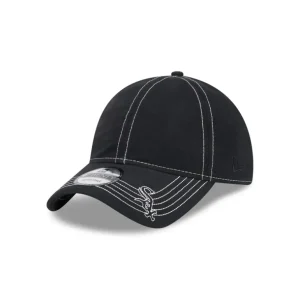 Discount Chicago White Sox Contrast Stitch 9TWENTY Adjustable Hat - KTGCaps - Baseball caps for various teams, purchased online at a discount