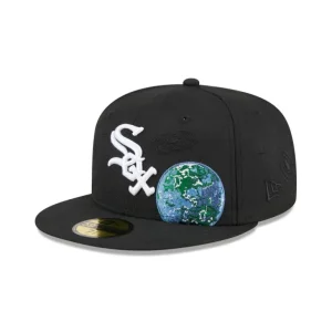 Discount Chicago White Sox Global 59FIFTY Fitted Hat - KTGCaps - Baseball caps for various teams, purchased online at a discount