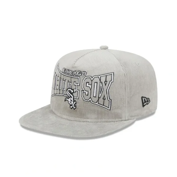 Hot Chicago White Sox Gray Cord Golfer Hat - KTGCaps - Baseball caps for various teams, purchased online at a discount