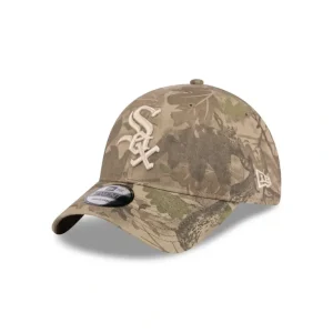 Fashion Chicago White Sox Leaf Camo 9TWENTY Adjustable Hat - KTGCaps - Baseball caps for various teams, purchased online at a discount