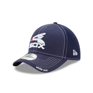 Fashion Chicago White Sox NEO Navy 39THIRTY Stretch Fit Hat - KTGCaps - Baseball caps for various teams, purchased online at a discount
