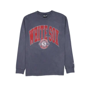 Discount Chicago White Sox Oversized Essentials Long Sleeve TShirt - KTGCaps - Baseball caps for various teams, purchased online at a discount