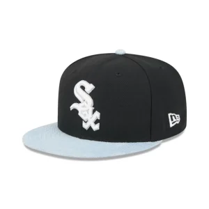 Store Chicago White Sox Patch Denim 59FIFTY Fitted Hat - KTGCaps - Baseball caps for various teams, purchased online at a discount