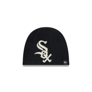 Flash Sale Chicago White Sox Team Mega Logo Knit Beanie - KTGCaps - Baseball caps for various teams, purchased online at a discount
