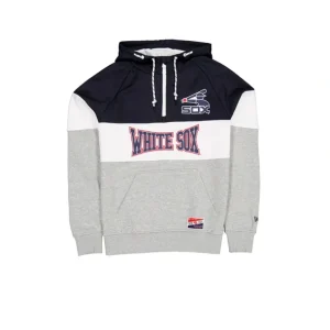 Best Chicago White Sox Throwback Color Block Hoodie - KTGCaps - Baseball caps for various teams, purchased online at a discount