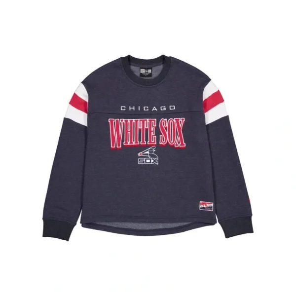 New Chicago White Sox Throwback Womens Crewneck - KTGCaps - Baseball caps for various teams, purchased online at a discount