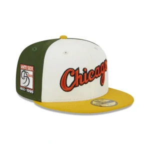 Discount Chicago White Sox Two Tone Honey 59FIFTY Fitted Hat - KTGCaps - Baseball caps for various teams, purchased online at a discount