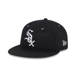 Fashion Chicago White Sox Wool Retro Crown 59FIFTY Fitted Hat - KTGCaps - Baseball caps for various teams, purchased online at a discount
