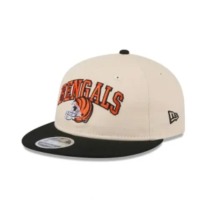 Discount Cincinnati Bengals Historic Helmet Retro Crown 9FIFTY Snapback Hat - KTGCaps - Baseball caps for various teams, purchased online at a discount