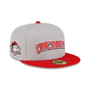 Discount Cincinnati Reds Away 59FIFTY Fitted Hat - KTGCaps - Baseball caps for various teams, purchased online at a discount