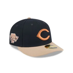 Flash Sale Cincinnati Reds Blue Ivory Low Profile 59FIFTY Fitted Hat - KTGCaps - Baseball caps for various teams, purchased online at a discount