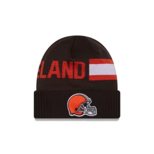 Sale Cleveland Browns 2024 Cold Weather Tech Knit Beanie - KTGCaps - Baseball caps for various teams, purchased online at a discount